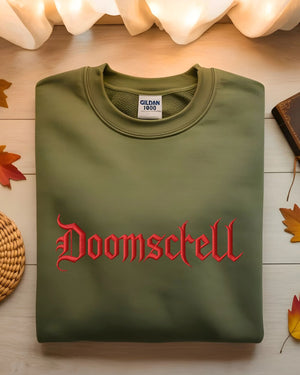 DoomsDell embroidered sweatshirt Memez Store