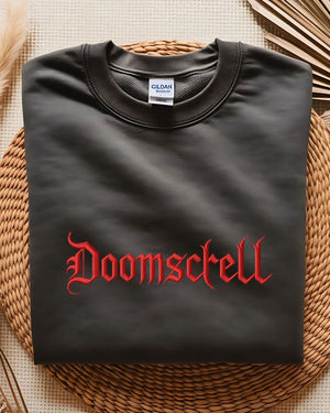 DoomsDell embroidered sweatshirt Memez Store