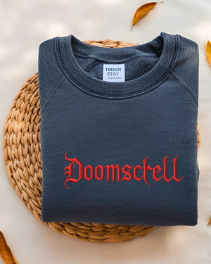 DoomsDell embroidered sweatshirt Memez Store