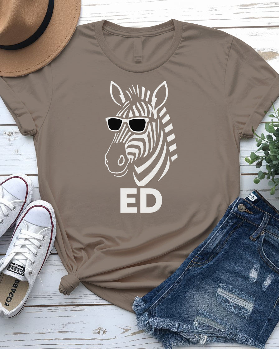 ED Funny Tee by Memez Store â Unisex Meme Shirt with Glitch Graphic