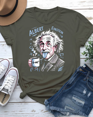 Einstein parody funny meme tee