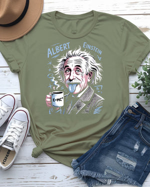 Einstein parody funny meme tee