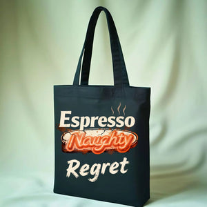 Espresso Regret Funny Coffee Meme Tote Bag