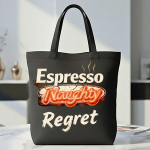 Espresso Regret Funny Coffee Meme Tote Bag