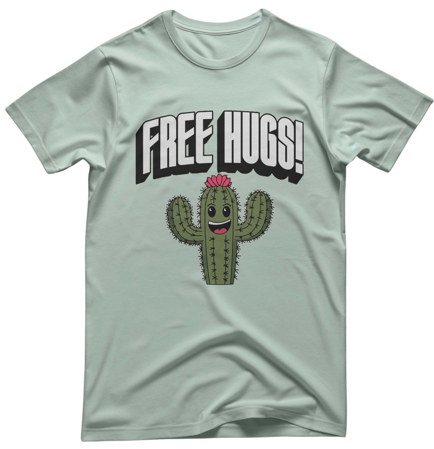 Free Hugs by Cactus Tee - Prickly Humor Apparel | Memez Store