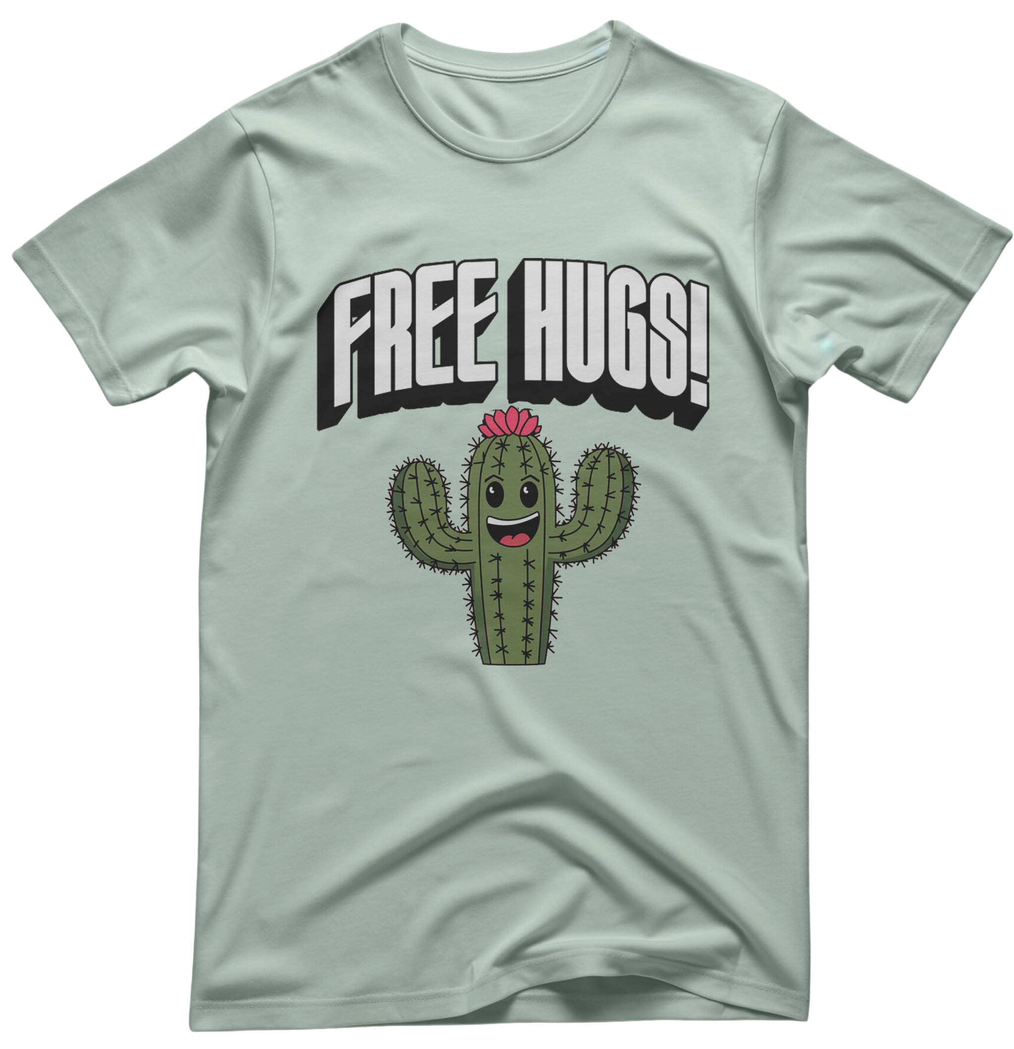 Free Hugs by Cactus Tee - Prickly Humor Apparel | Memez Store