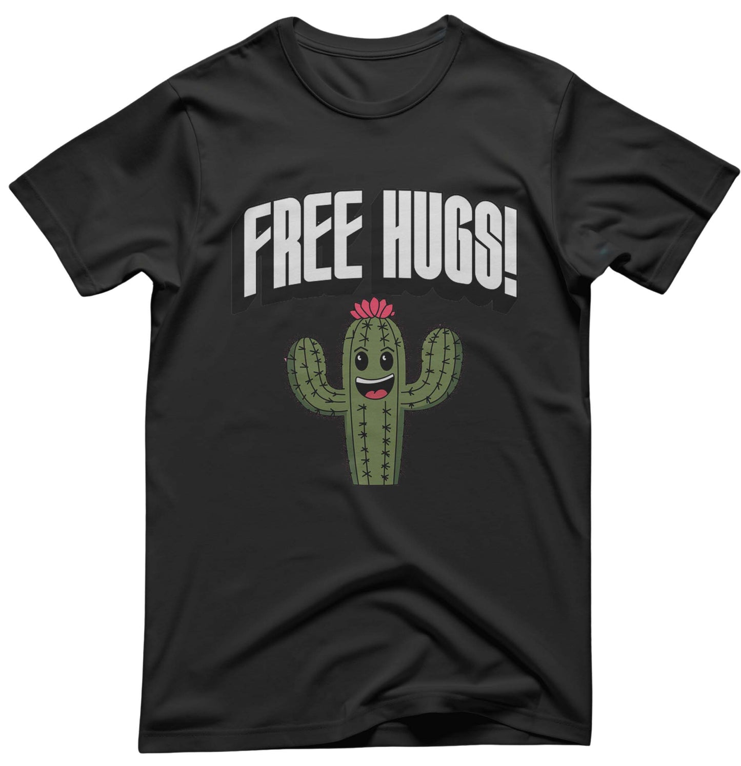 Free Hugs by Cactus Tee - Prickly Humor Apparel | Memez Store