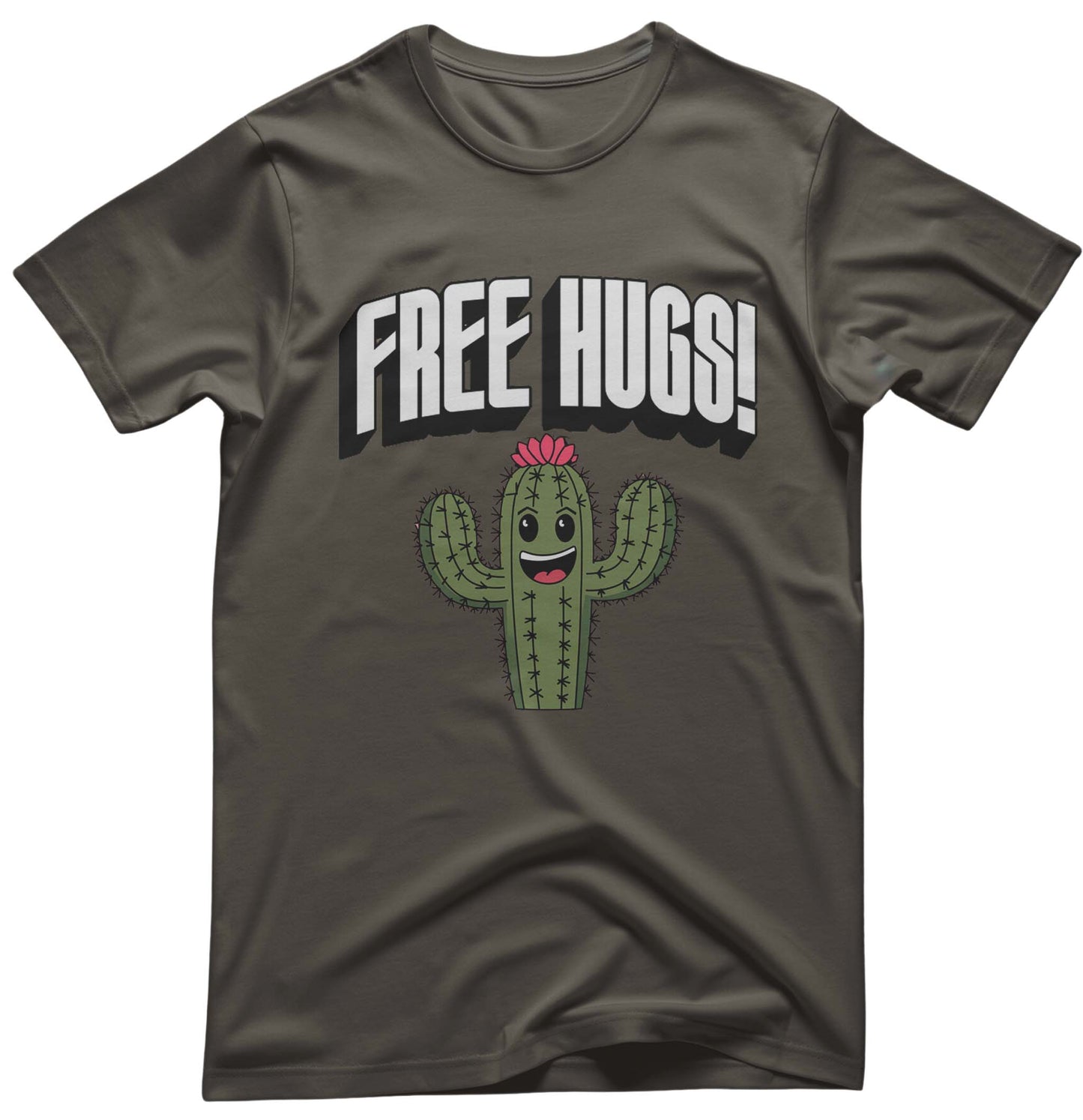 Free Hugs by Cactus Tee - Prickly Humor Apparel | Memez Store