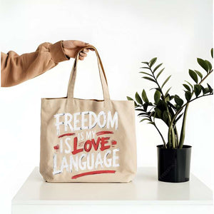 “Freedom Is My Language Unisex Jersey Tee by Memez Store”