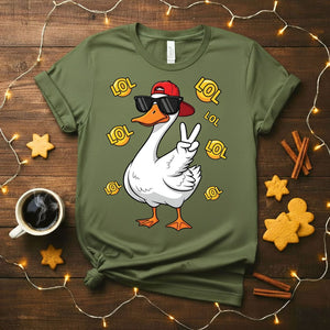 Funny Animal Meme T-Shirt with Cat Joke