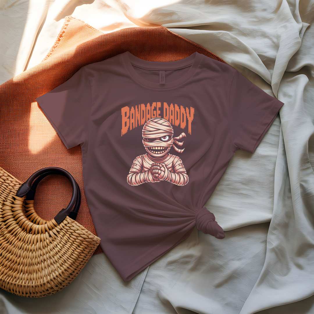 Funny Bandage Daddy Meme T-Shirt Unisex by Memez Store