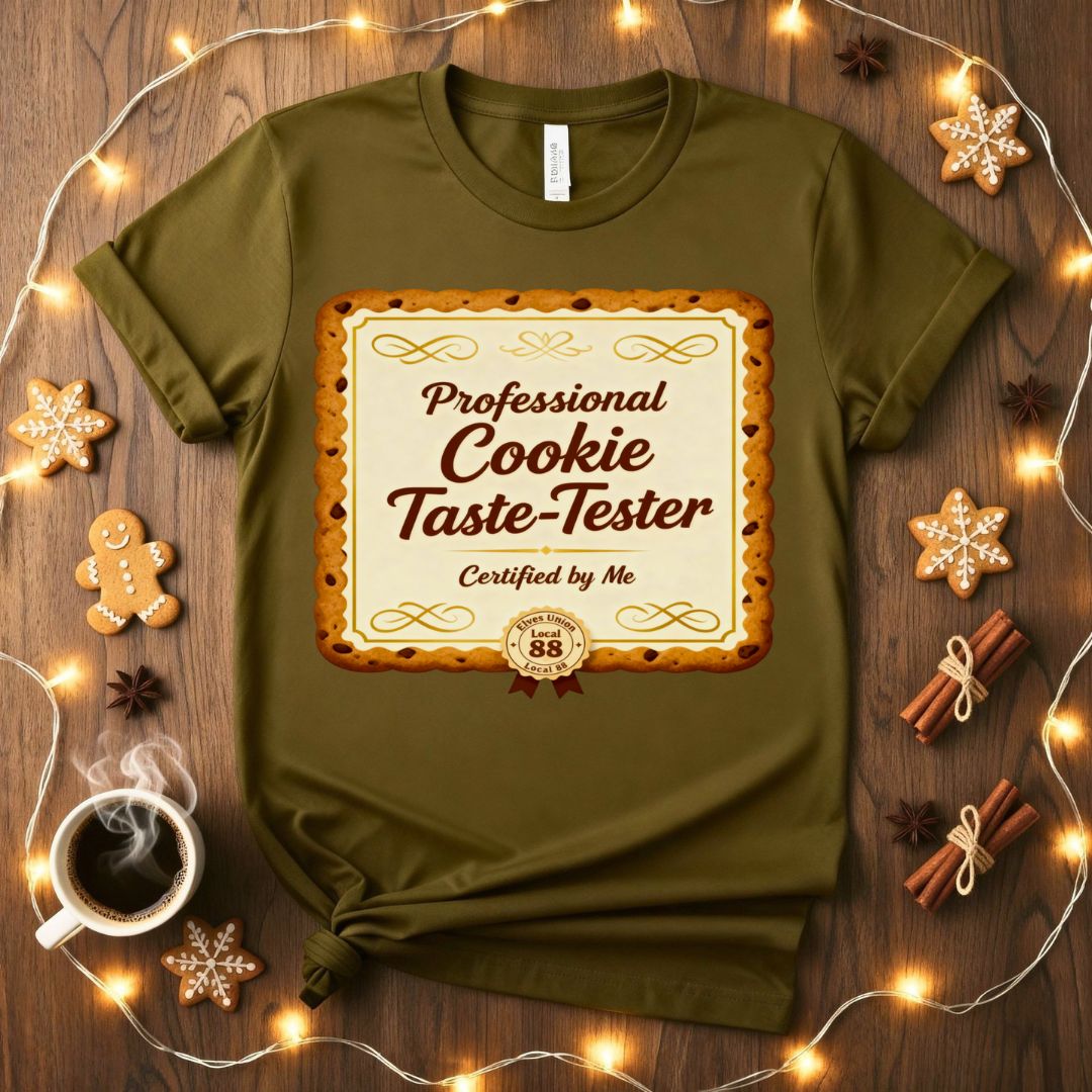 Funny Cookie Taste Tester Meme T-Shirt