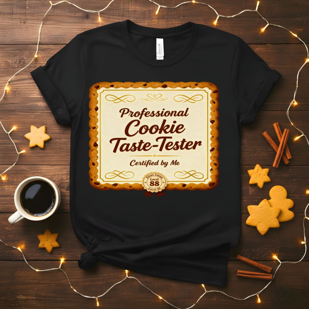 Funny Cookie Taste Tester Meme T-Shirt