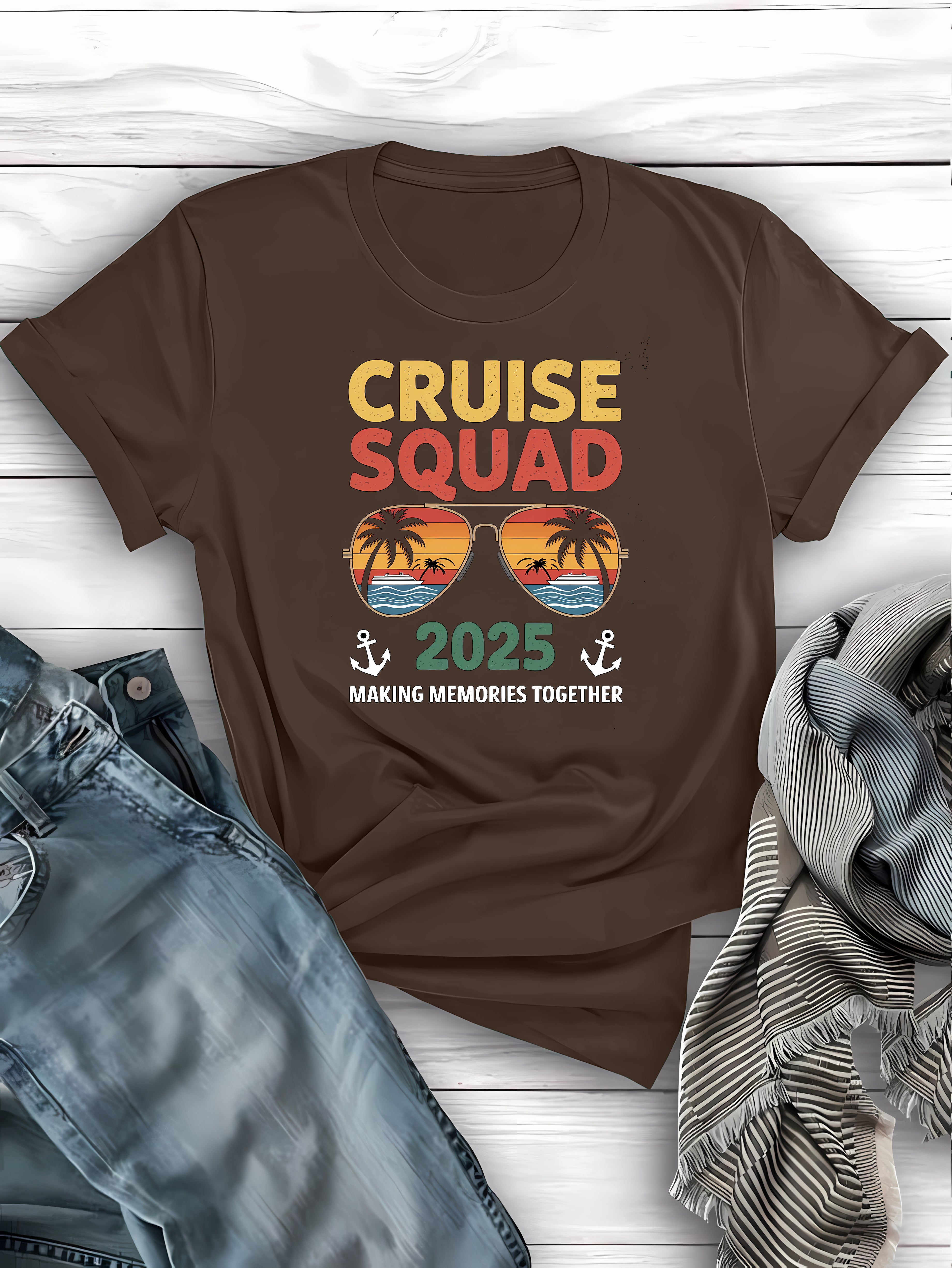 Funny Cruise Squad T-shirt - perfect for vacation group photos