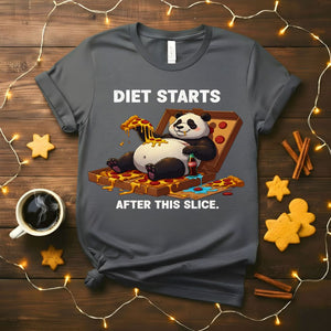Funny Diet Starts Tomorrow T-Shirt for food lovers