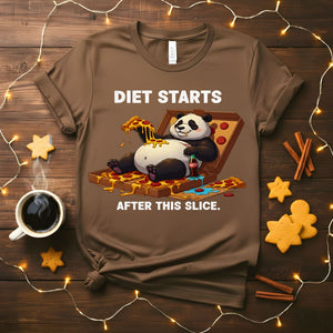 Funny Diet Starts Tomorrow T-Shirt for food lovers