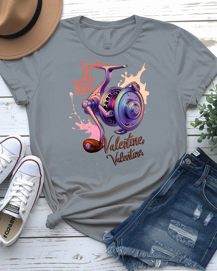 Fishing Valentine’s Day Tee – Funny Angler Love Shirt