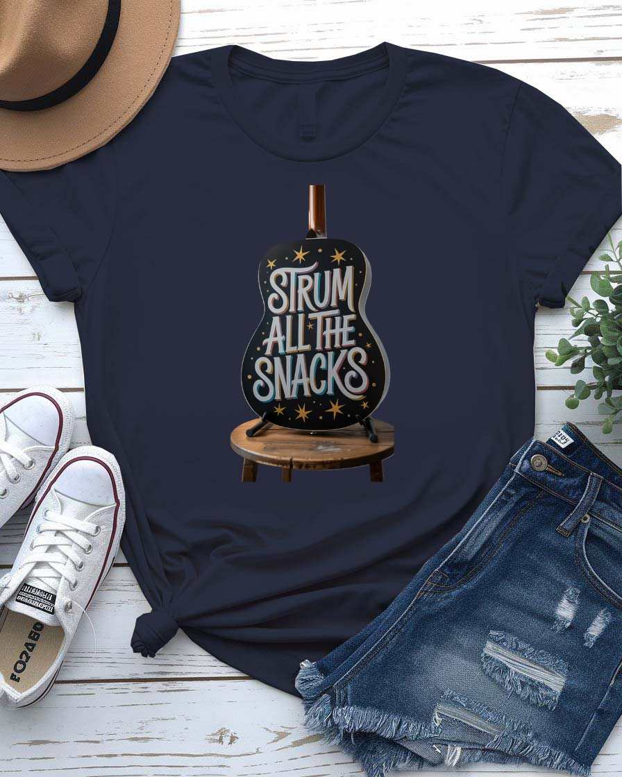 Funny Guitar Pun Graphic T-Shirt by Memez Store