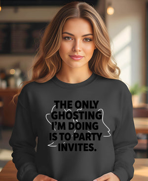 Halloween sweatshirt for sarcastic spooky season lovers