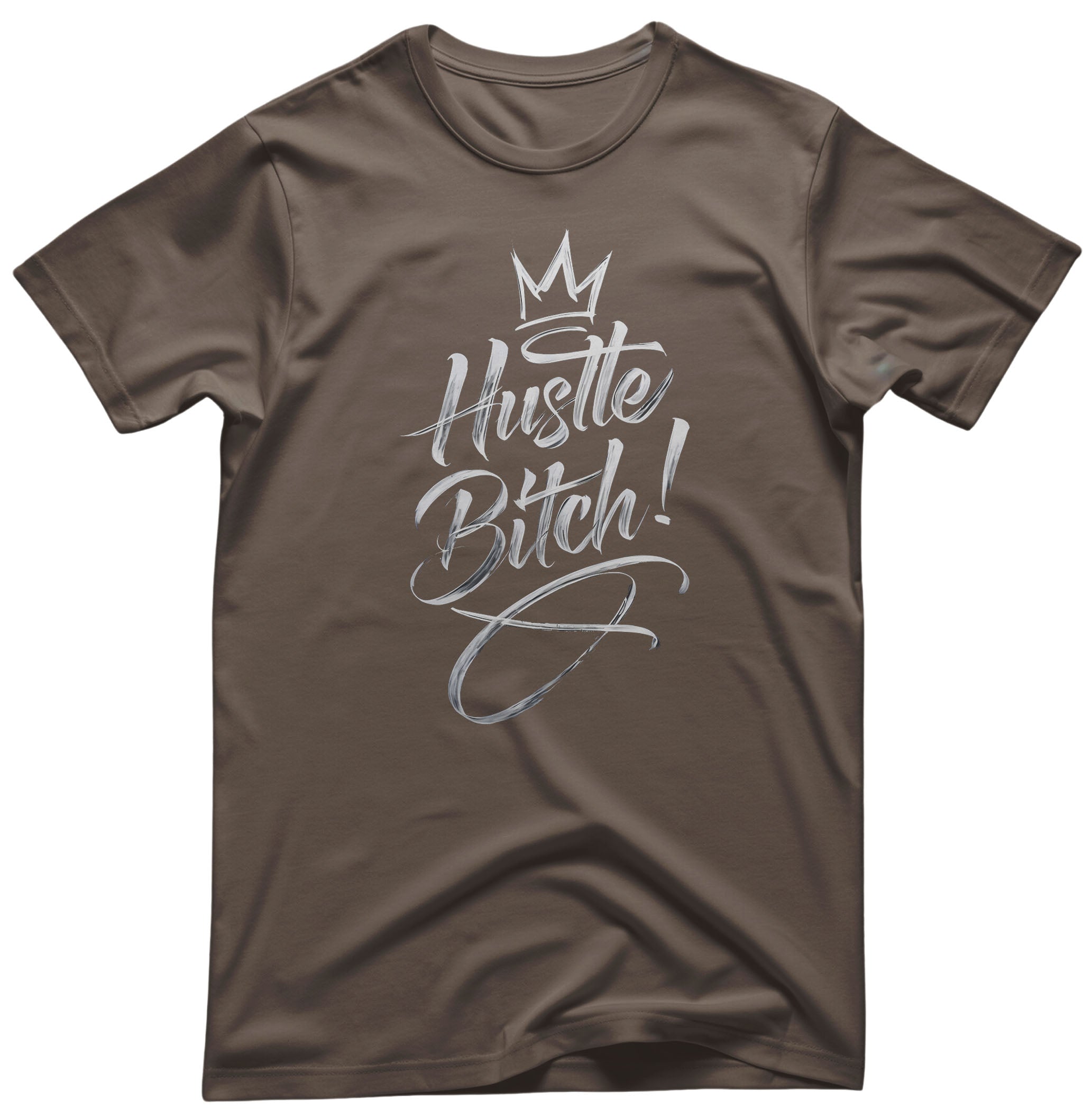 Hustle themed sarcastic motivational t-shirt by Memez Store