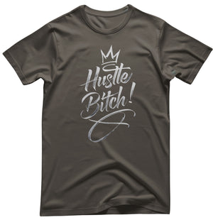 Hustle themed sarcastic motivational t-shirt by Memez Store