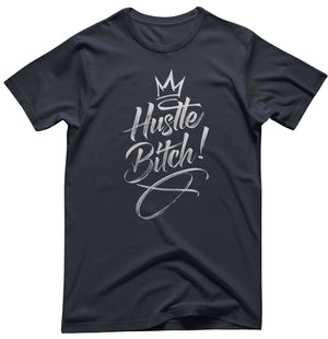 Hustle themed sarcastic motivational t-shirt by Memez Store
