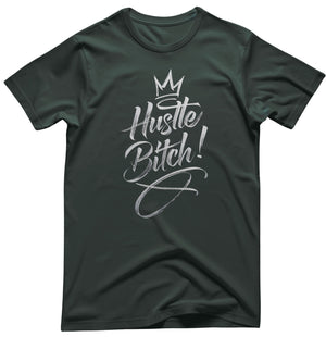 Hustle themed sarcastic motivational t-shirt by Memez Store