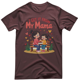 Funny Mother's Day gift tee – unisex t-shirt with heart and humor
