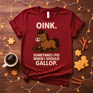 Funny Oink Pig Meme T-Shirt