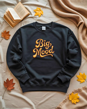 “Bold Big Mood embroidered sweatshirt by Memez Store
