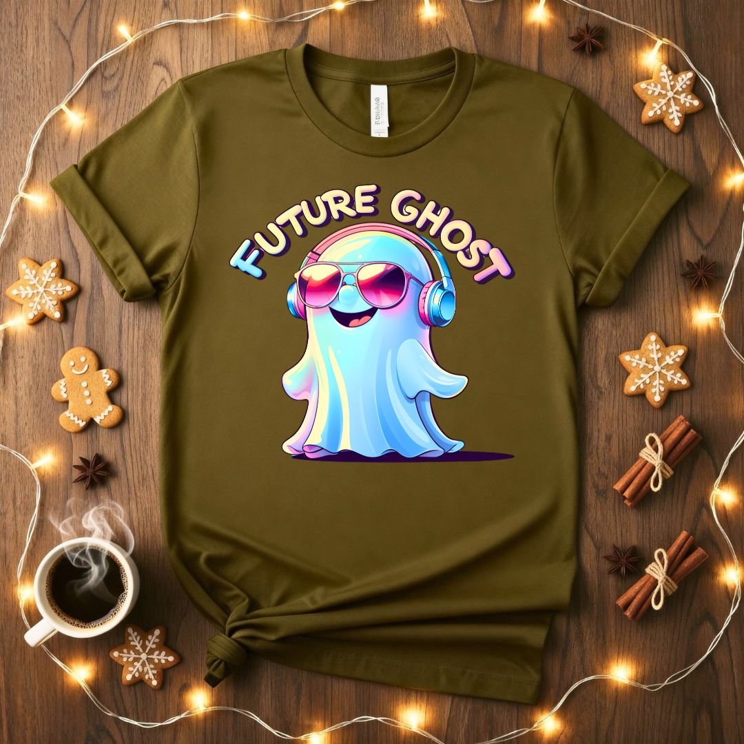 Future Ghost Meme Funny T-Shirt with workplace humor text