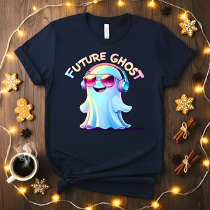 Future Ghost Meme Funny T-Shirt with workplace humor text
