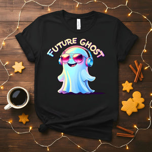 Future Ghost Meme Funny T-Shirt with workplace humor text