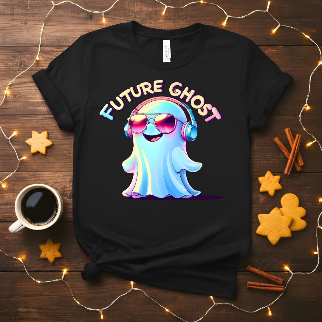 Future Ghost Meme Funny T-Shirt with workplace humor text