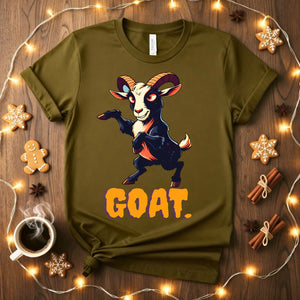 G.O.A.T. Animal Meme Funny T-Shirt with proud goat graphic