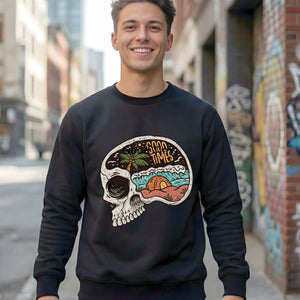 Good Time Streetwear Crewneck Sweatshirt front view