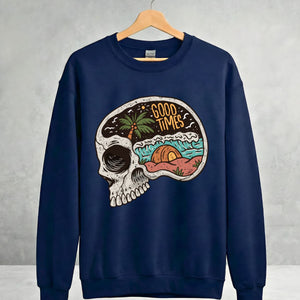 Good Time Streetwear Crewneck Sweatshirt front view