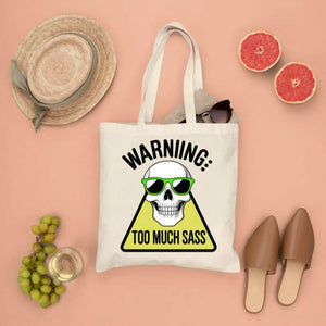 Gourd To Be True Funny Halloween Tote Bag – Pumpkin Pun Design by Memez Store