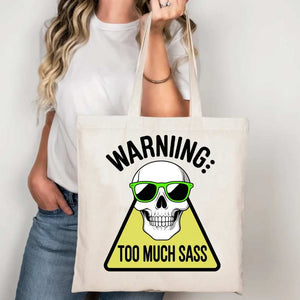 Gourd To Be True Funny Halloween Tote Bag – Pumpkin Pun Design by Memez Store