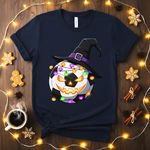 Halloween Football Meme Funny Tee – funny spooky football meme t-shirt with Halloween design