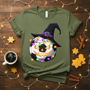 Halloween Football Meme Funny Tee – funny spooky football meme t-shirt with Halloween design