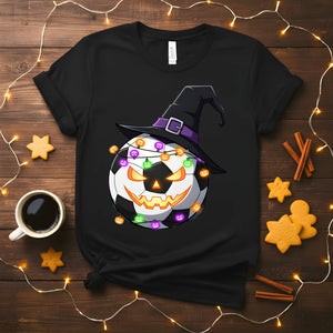 Halloween Football Meme Funny Tee – funny spooky football meme t-shirt with Halloween design
