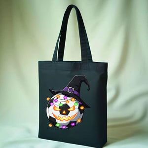 Halloween Football Meme Tote Bag