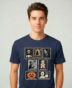 Funny spooky meme Halloween t-shirt design