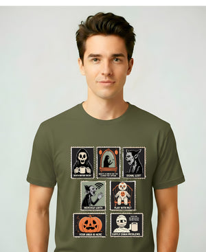 Funny spooky meme Halloween t-shirt design