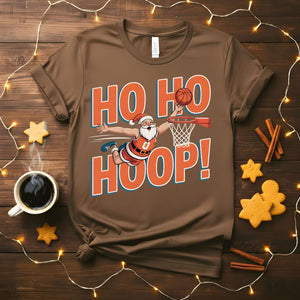 Ho Ho Hoop Basketball Funny Christmas T-Shirt