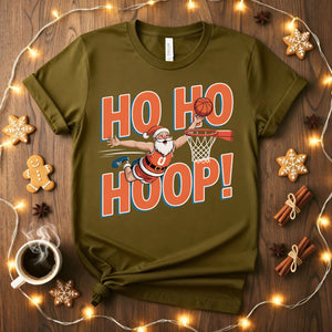 Ho Ho Hoop Basketball Funny Christmas T-Shirt