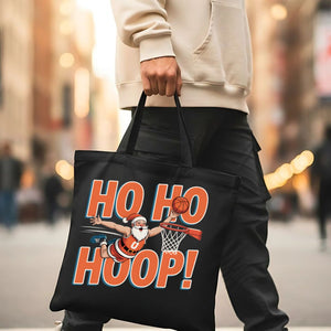 Ho Ho Hoop Basketball Funny Tote Bag