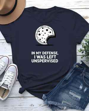 “I Left Unsupervised Pizza Tee – Funny Unisex T-Shirt Memez Store”