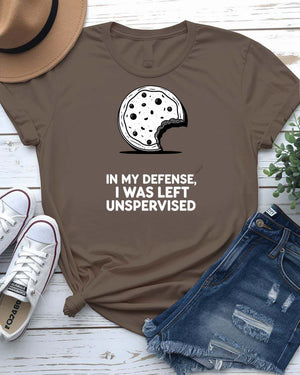 “I Left Unsupervised Pizza Tee – Funny Unisex T-Shirt Memez Store”